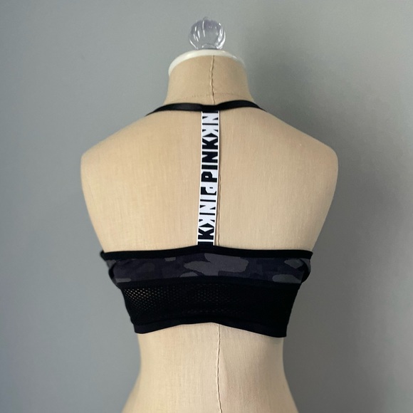 PINK - Victoria's Secret Victoria's Secret Pink Mesh Sport Bra - Picture 2 of 6